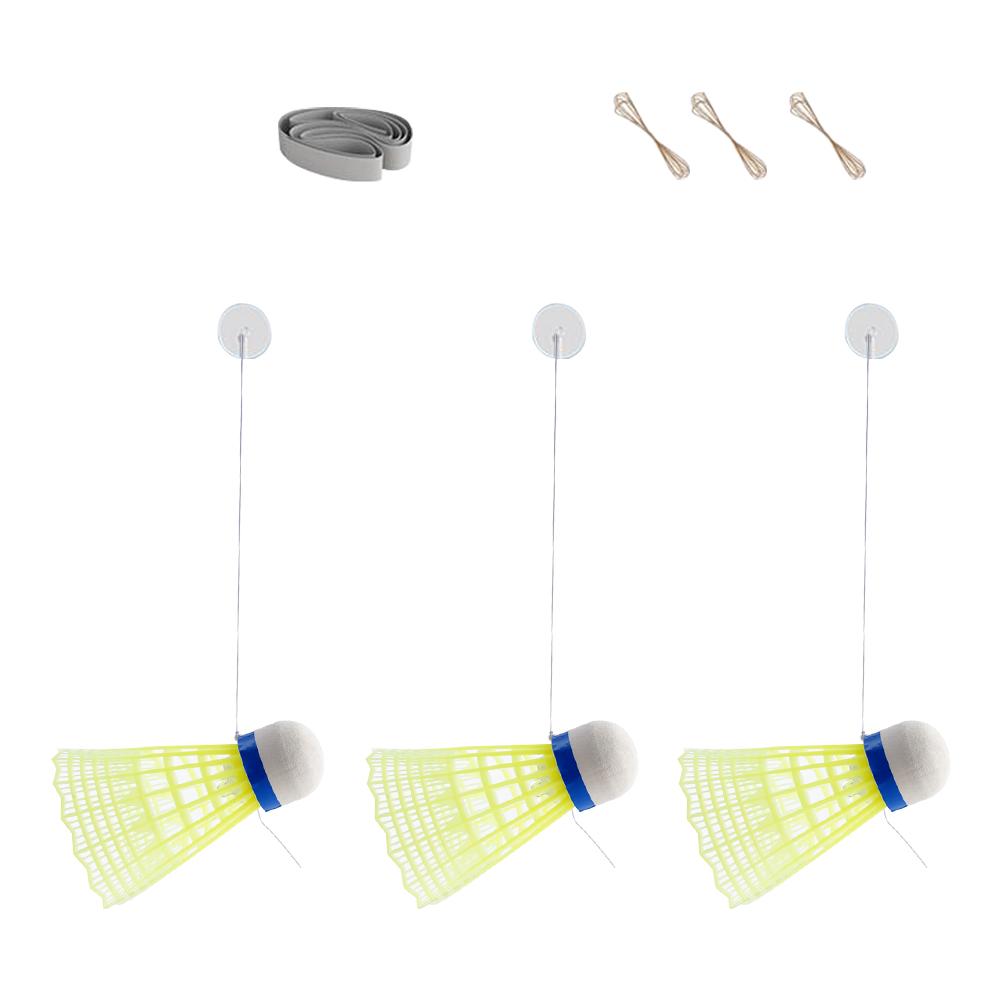 Badminton Talk - Tragbarer Badminton-Trainer, Badminton-Übungsroboter, Selbststudientraining, Rebound, Badminton-Werkzeug,