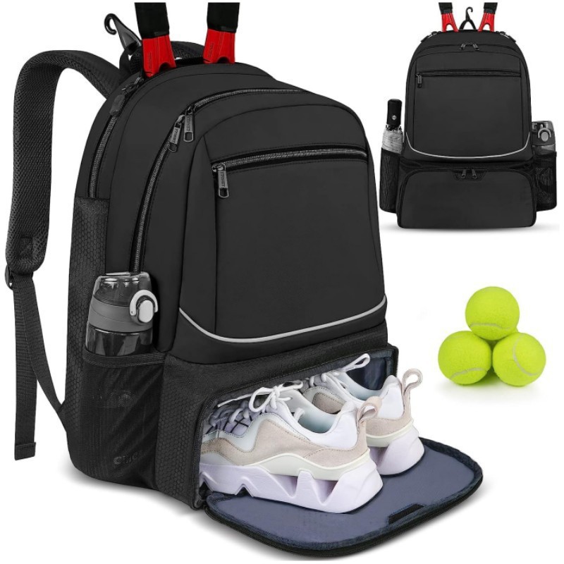 Badminton Tournament - Tennis-Rucksack mit großer Kapazität, Sportschläger-Packung für