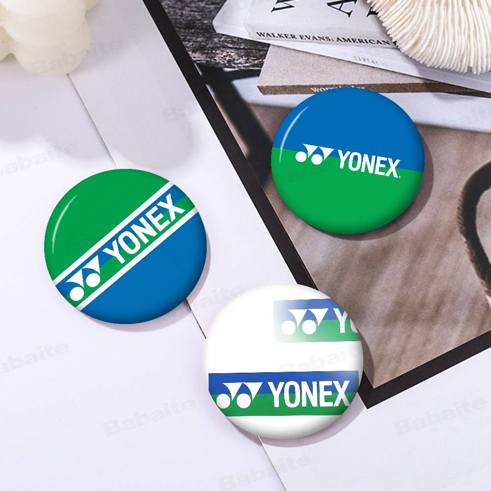 Badminton Icon - Mode Badminton Y-Yonex Foto Broschen Kreative