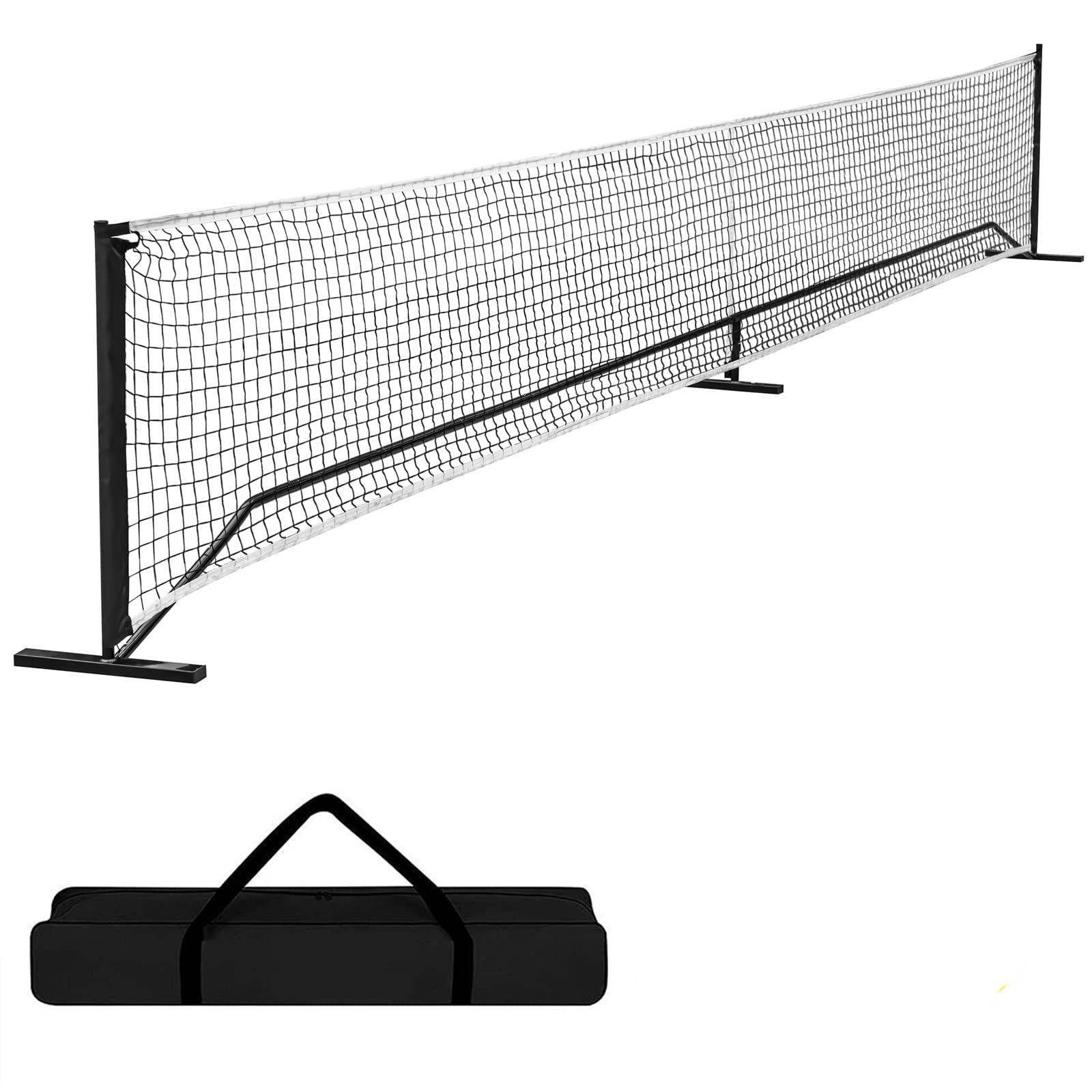 Badminton Ina - Tragbares 6,7*0,9 Meter Badmintonnetz und Pickleball-Spezialnetz