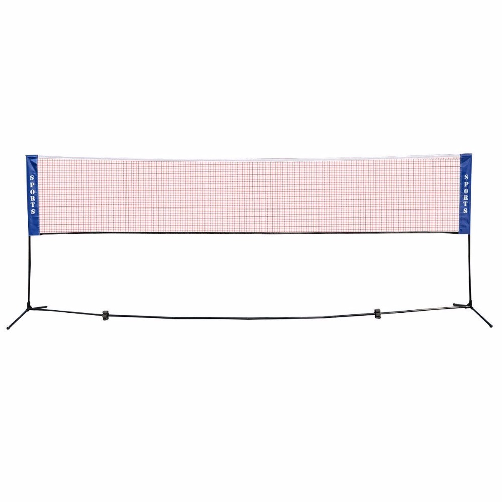 Badminton Ina - Badmintonnetz-Set für draußen, Tennisnetz, faltbares Tennisnetz,