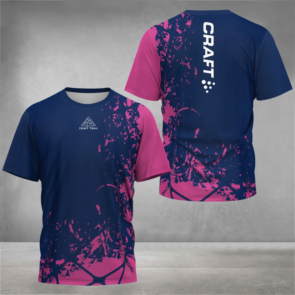 Badminton China - Modisches Batik-bedrucktes T-Shirt mit Rundhalsausschnitt für