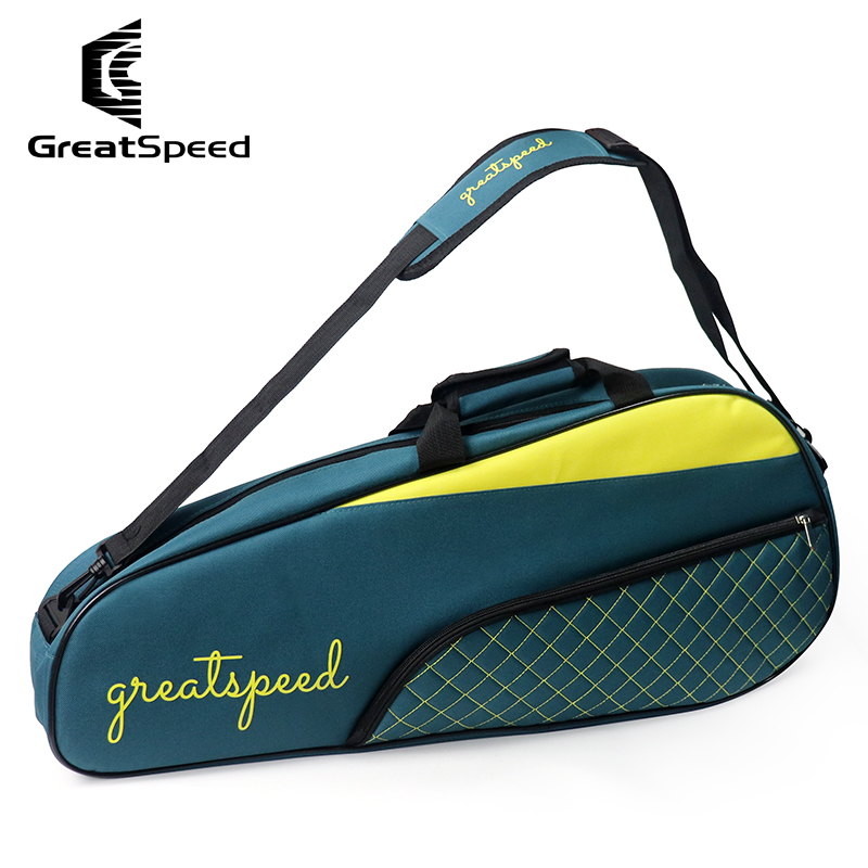Badminton Tournament - Greatspeed 3–6 Stück Tennisschläger-Badmintonschläger-Sporttasche, One-Shoulder-Pack, für
