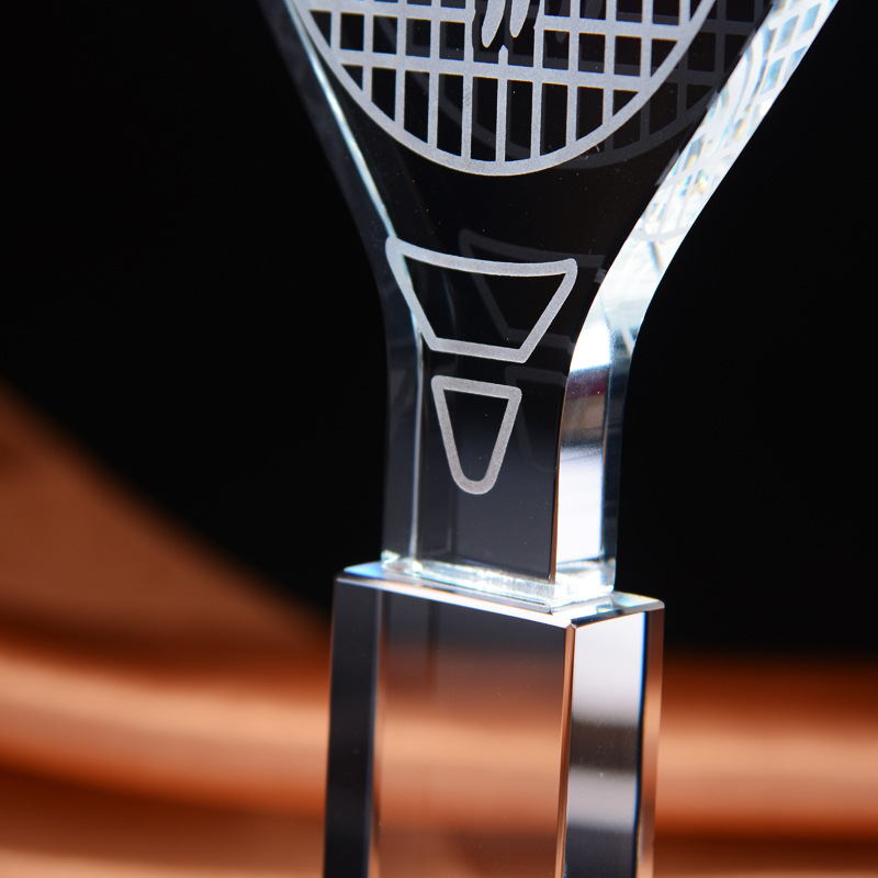 Maßgeschneiderte Kristall-Trop – Badminton Logo Bewertung und Preis